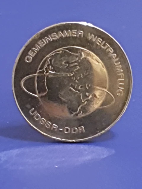 MDS DDR 10 MARK 1978 A "GEMEINSAMER WELTRAUMFLUG UDSSR - DDR" - vz / st