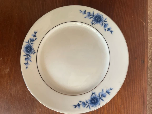 Eschenbach Bavaria China Blue Danish Pattern Bread and Butter Plates