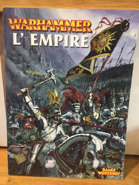 Livre D'armée Warhammer L'Empire V6 (2000) - Bordure Rouge, Version Française