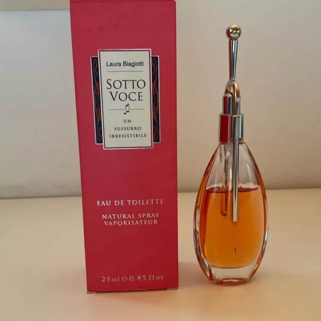 Laura Biagiotti Sotto Voce EDT 25 ml raro