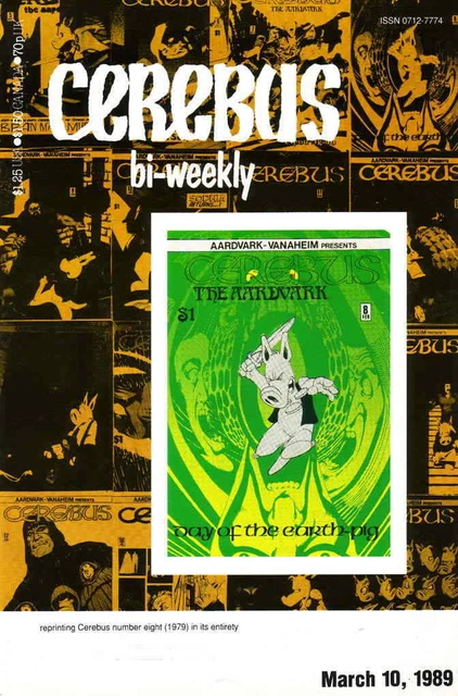 Cerebus Bi-Weekly #8 VF; Aardvark-Vanaheim | Dave Sim - we combine shipping