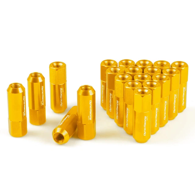 20PCS 60mm M14*1.5 M12*1.5 Wheel Nuts Screw Aluminum Tuner Racing Lug Nut