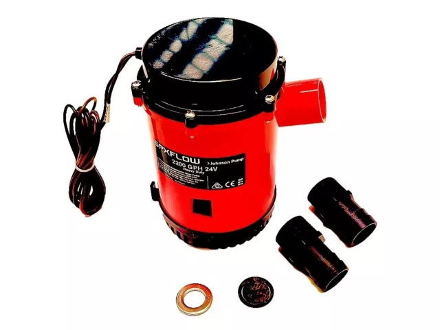 Spx Flow Pompe de Cale L2200 GAL / H 24V Johnson 130 L/Min Heavy Duty Marine