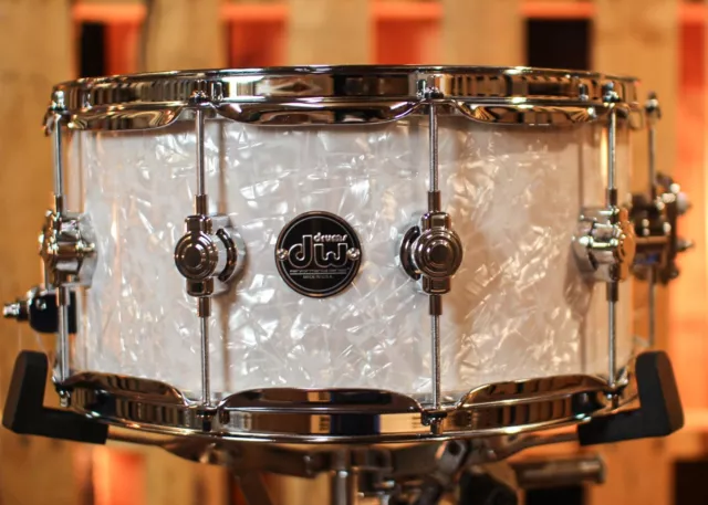 Tambor redoblante perla marina blanco DW Performance - 6,5x14