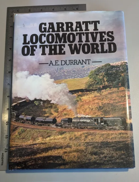 Garratt Locomotives Of The World AE Durrant Hardback 1987 Bracken Books