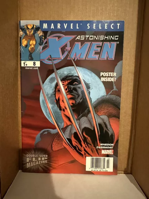 Astonishing X-Men #8 LOW-MG HTF LATE NEWSSTAND Exorcist Homage (2007)