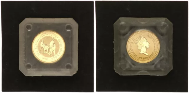 15 Dólar Oro 1998 Australia Canguro 1/10 Onza 88722