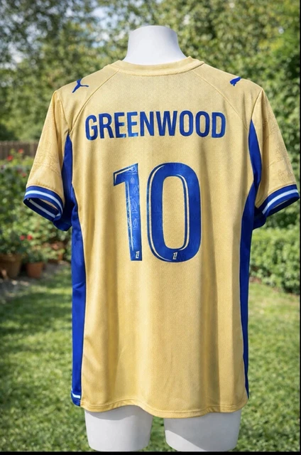 Maillot Olympique De Marseille Domicile 2025/26 - Flocage Greenwood 10, Tailles S Et M
