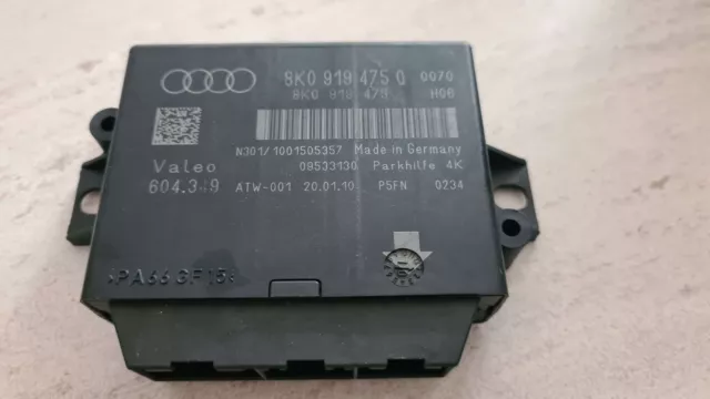 Module de contrôle de stationnement 2008 - 2016 Audi A4 S4 A5 S5 - 8K0919475Q