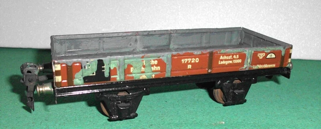 Märklin Waggon - Blech   Spur  0  -- "" gealtert  ""