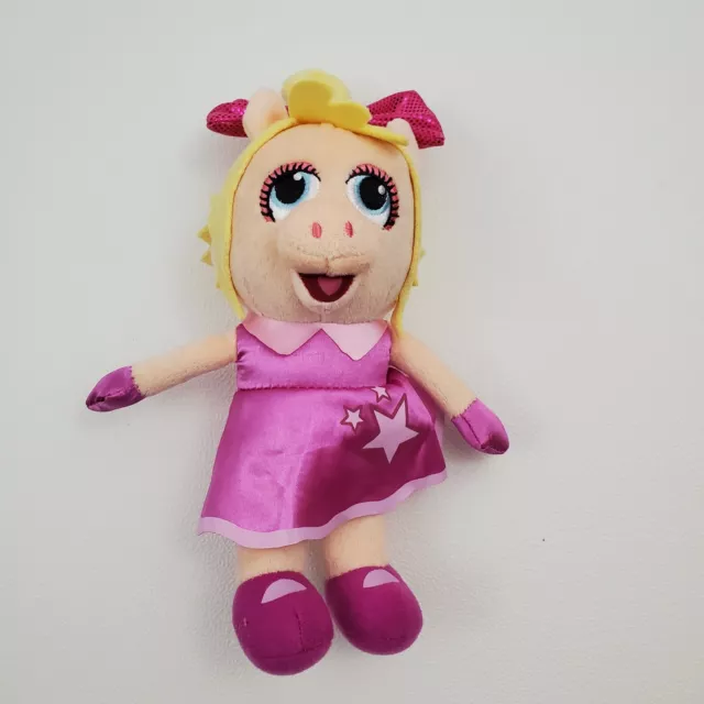 Disney Junior Baby Miss Piggy Plush Muppet Babies 8 inch Ages 2+ Soft