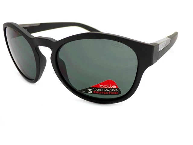 Lunettes De Soleil Bolle Boxton - Monture Noire/rose Tortue - Unisexe - Petites Marques Sur L'objectif (A60)