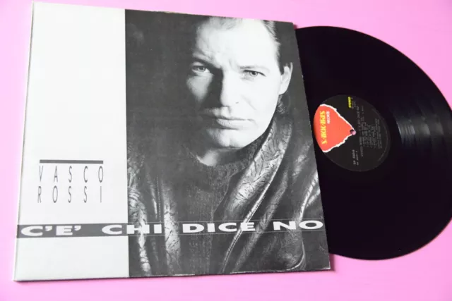 Vasco Rossi Lp C'e' Chi Dice No Originale Grecia Disco Near Mint