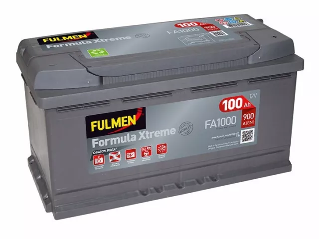 Batterie Fulmen FA1000 12v 100ah 900A *La plus puissante* Livraison Express