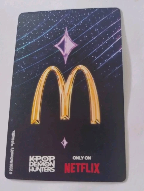 KPOP MACCAS DEMON Hunters Card $15.00 - PicClick AU