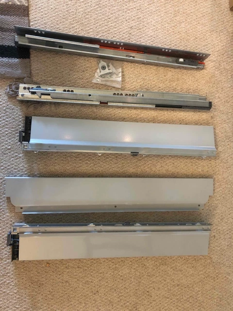 Montaggio Cassetti Nylon Staffe Fissaggio Frontale Blum ZSF.3502 Per Tandembox - Coppia Per Montaggio Cassetti Riparazione Cassetti - Foto 13