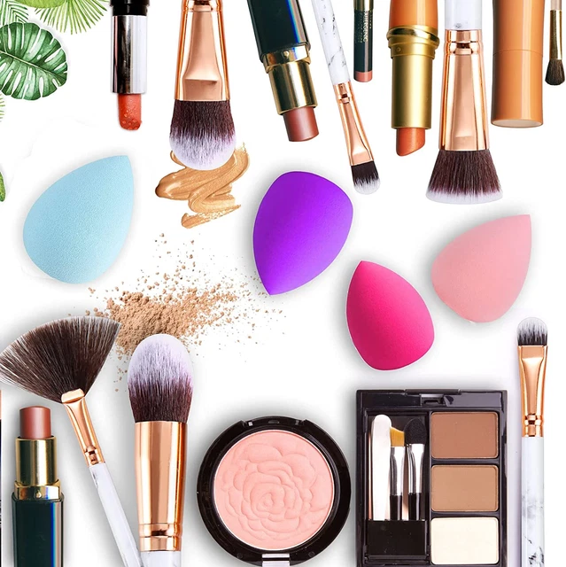 Pennelli Make up FILY  15 Pezzi Set Di Pennelli per Trucco in Marmo Premium Sint 6