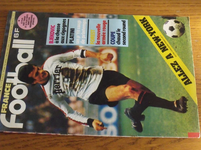 FRANCE FOOTBALL 1718 13/03 1979 PLATINI COUPE BUSCHER STOPYRA H