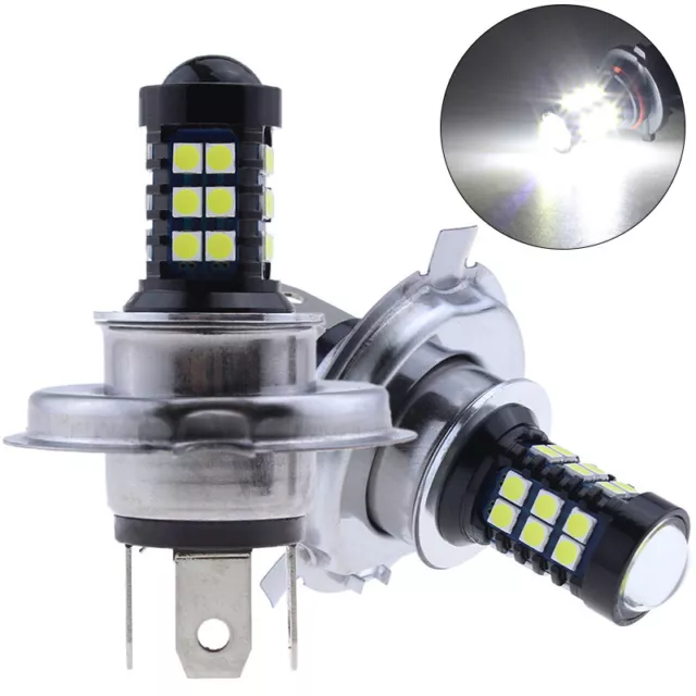 2x White LED light bulbs for Mahindra C27 C35 E350 3325 3525 & more 005557947R1
