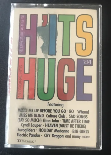 H’its Huge ‘84 Rare Cassette Tape