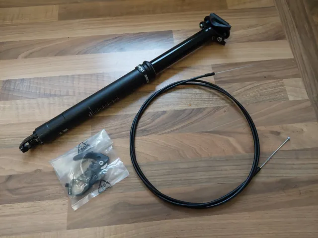 30.9mm Brand X Ascend 125mm dropper post Internal/stealth routing seatpost