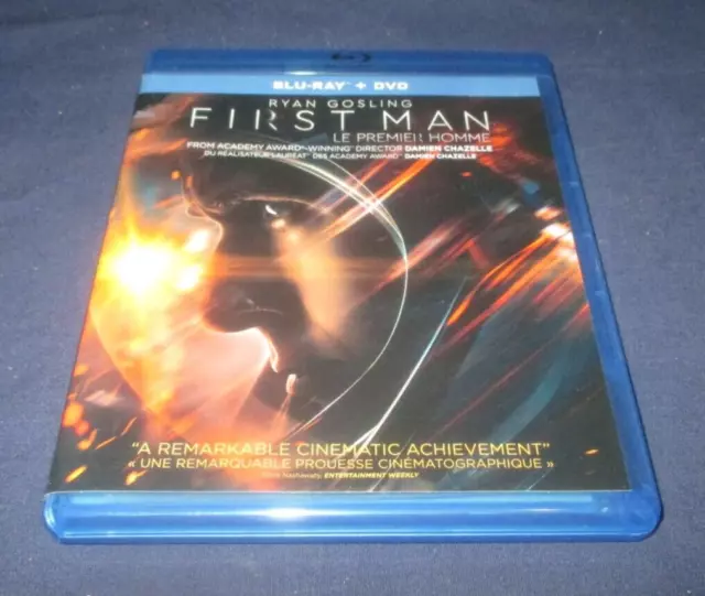 First Man (Blu-ray/DVD, 2008, 2-Disc Set, Canadian)