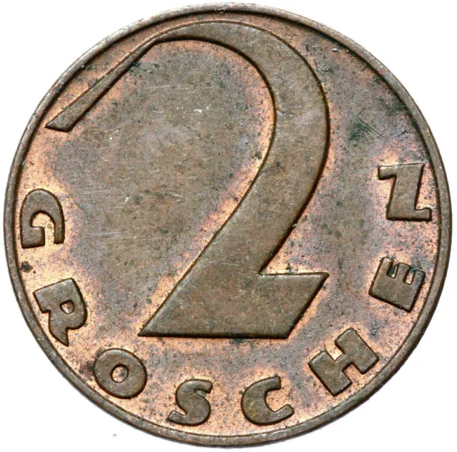 Austria Austria - First Republic - Coin - 2 Groschen 1938 Vienna - CONSERVATION!