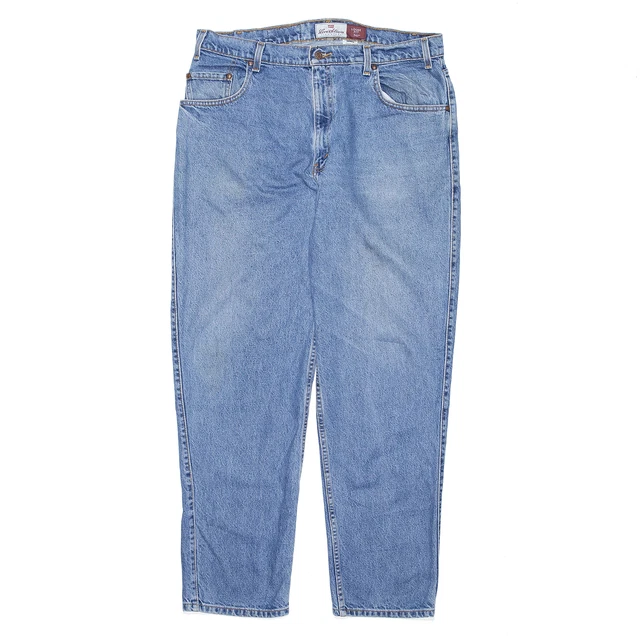 Jeans Vintage LEVI'S 545 Uomo Anni '90 Denim Blu Rilassati W38 L32