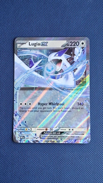 Pokémon Lugia Ex 082/131 – Évolutions Prismatiques – Carte Double Rare Foil – Collectionneur