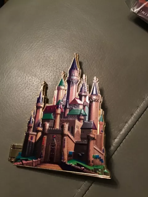 Disney Sleeping Beauty Castle Collection Series Hinged Pin  Limited Edition 6/10