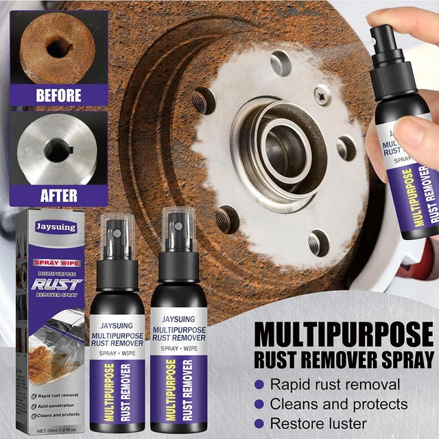 Rimuovi polvere di ferro auto rimozione ruggine spray antiruggine spray istantaneo I8C8