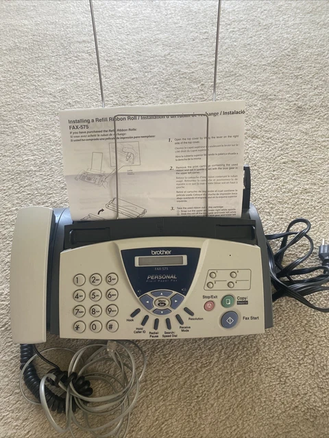 Brother FAX-575 Personal Fax with Phone and Copier