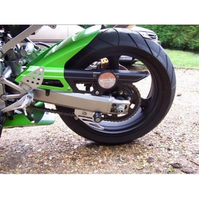 R&G Toe Chain Guards Aluminium (Silver Finish) Yamaha XJR1200 1995 - 1999