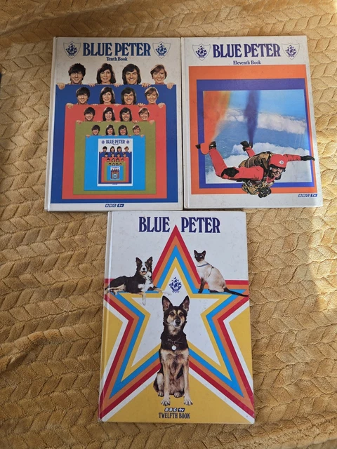 BLUE PETER ANNUALS 10th 11th And 12th Editions 1973 -1975 Good ...