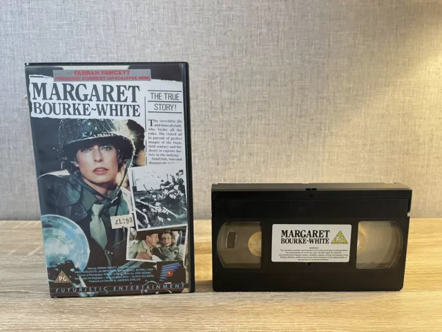 MARGARET BOURKE WHITE - Vhs Video TAPE - BIG BOX EX RENTAL - THE TRUE STORY