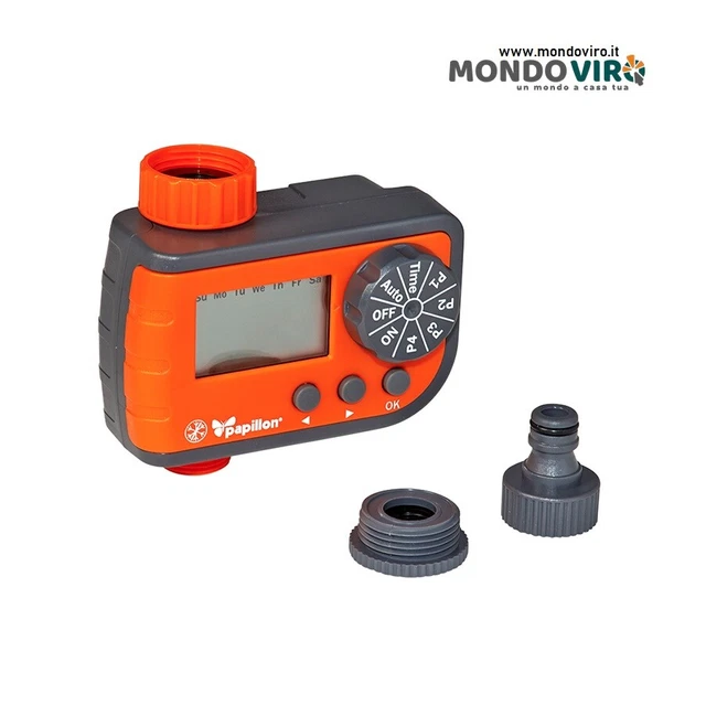 Programmatore per irrigazione analogico elettronico Papilon timer giardino acqua