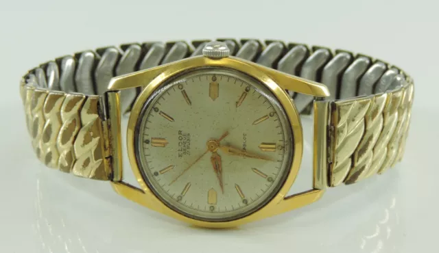 Herrenarmbanduhr vintage Alte Armbanduhr Uhr, handaufzug, 15 Rubis  Anti-Magnetic getragen, mit Gebrauchsspuren