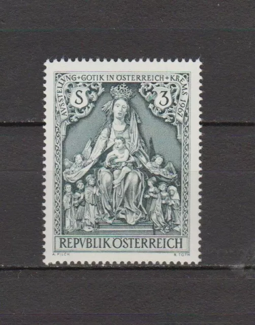 33942) AUSTRIA 1967 MNH** “Austrian Gothic,” art 1v