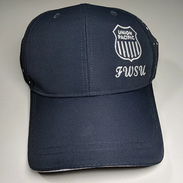 Union Pacific Railroad FWSU Hexigonal Vents Microfiber Baseball Cap Adult OSFA