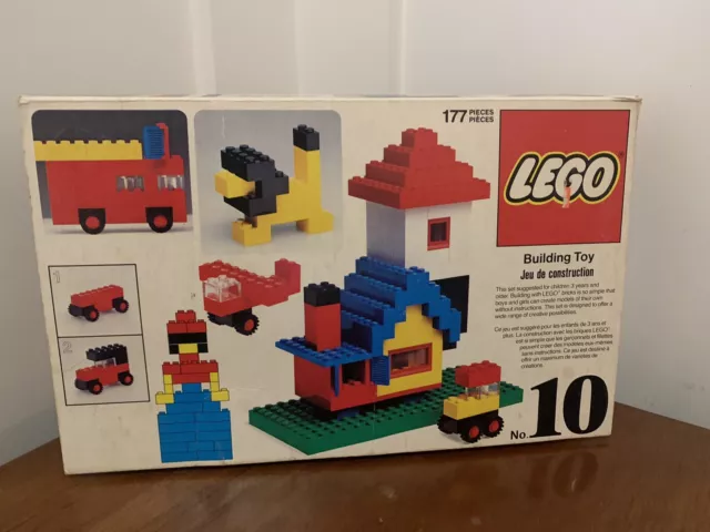 Lego Building Toy No. 120 A Product Of Samsonite in Original Box