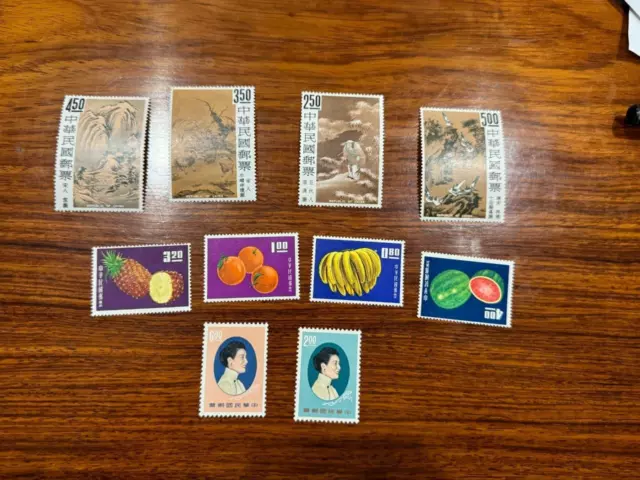 MINT China Taiwan Stamps Four Better Sets OG