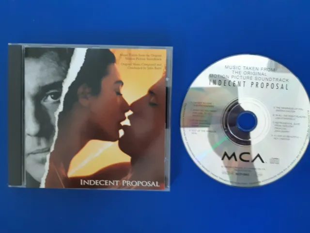 Indecent Proposal Soundtrack CD By John Barry