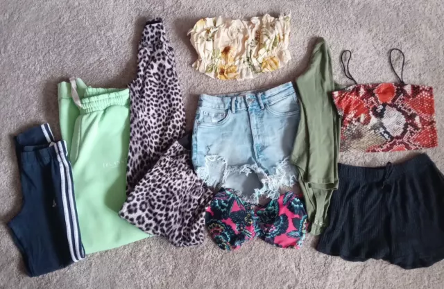 Teen Girl Mixed Sizes Clothes Bundle ZARA, H&M, ADIDAS