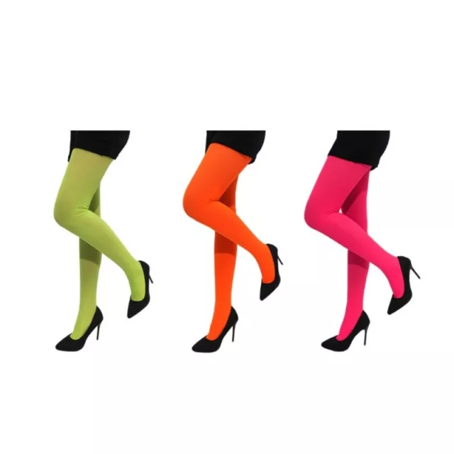 Color Women Pantyhose Evening Party Knee Socks Cosplay Elasticity