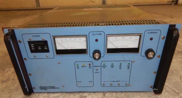 Electronics Measurements Power Supply Model Tcr-155330-4-0770   (#3750)