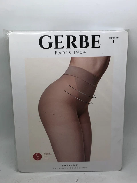 Collants GERBE Sunlight Opaline Taille 1 - Très Transparents, Effet Sculptant - Neufs Avec étiquettes