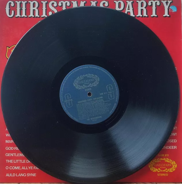 Christmas Party Sing-Along, 20 All Time Favourites 12” Vinyl LP Record 3