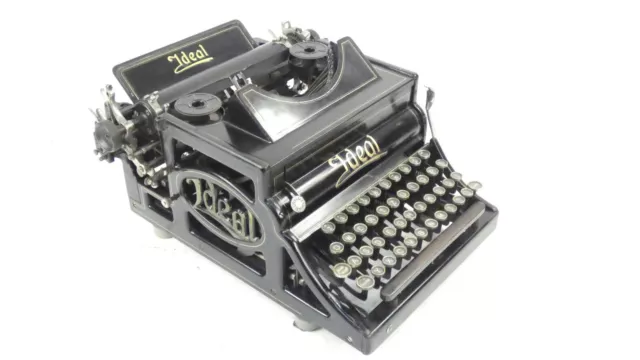 Maquina De Escribir Ideal A4 Año 1913 Typewriter Schreibmaschine