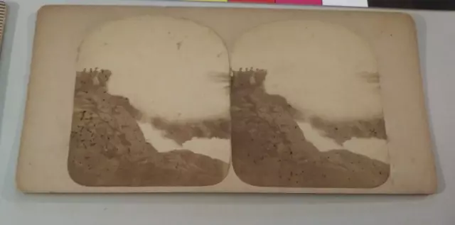 Spouting Cave J.A. Williams Rhode Island Stereoview Photo