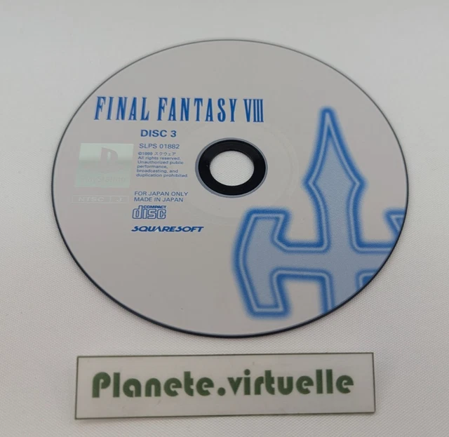 Final Fantasy VIII – Disques 3 & 4 (Platinum) – Sony PS1 – PAL – Bon état